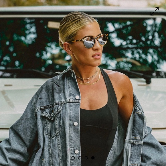 Revo Tortoise Frame Sunglasses with  Mirrored Lenses - Bolt Kendall Toole